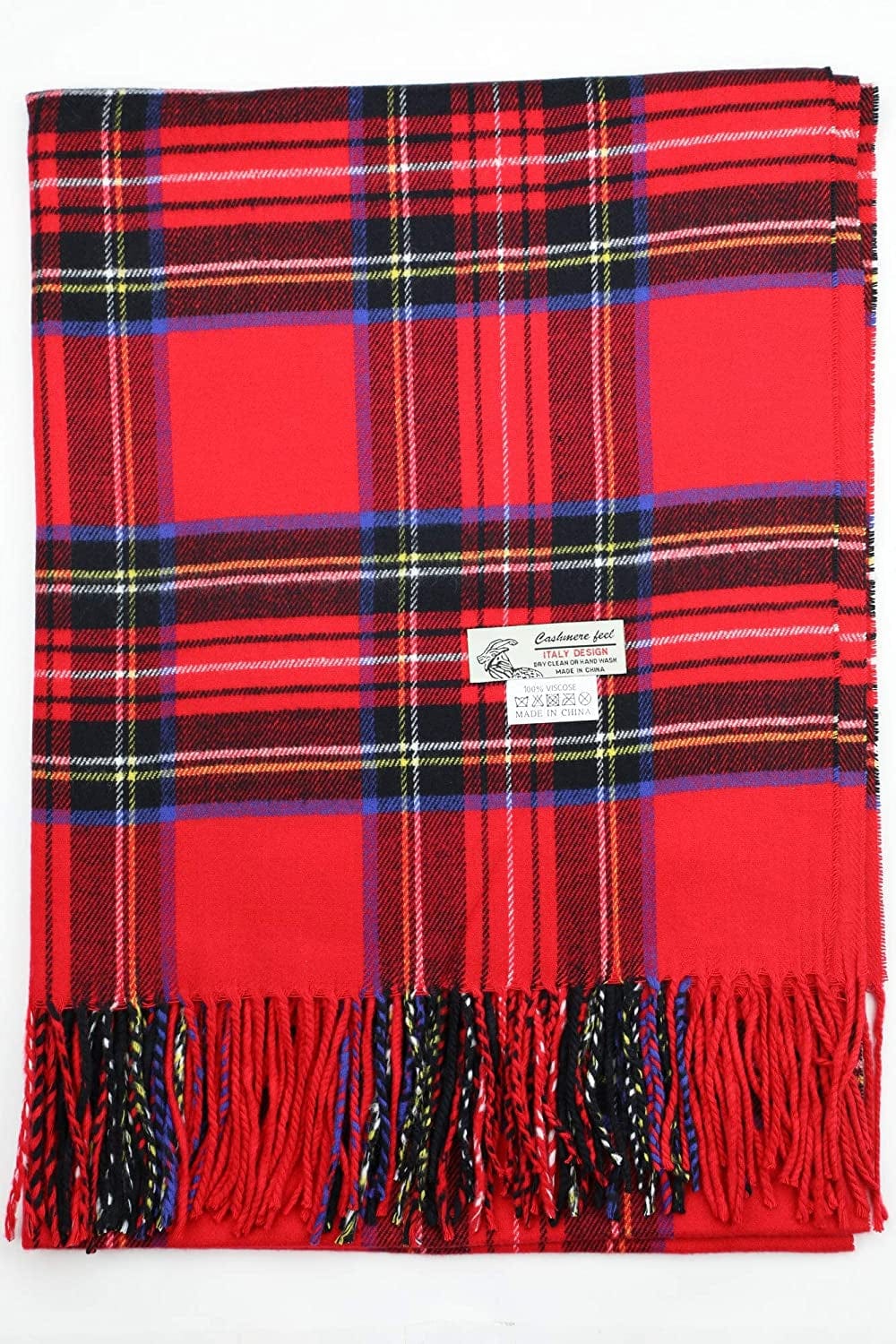 Achillea Long & Wide Scottish Clan Tartan Plaid Cashmere Feel Shawl Wrap Winter Warm Scarf 80" X 30" Apparel & Accessories > Clothing Accessories > Scarves & Shawls Achillea