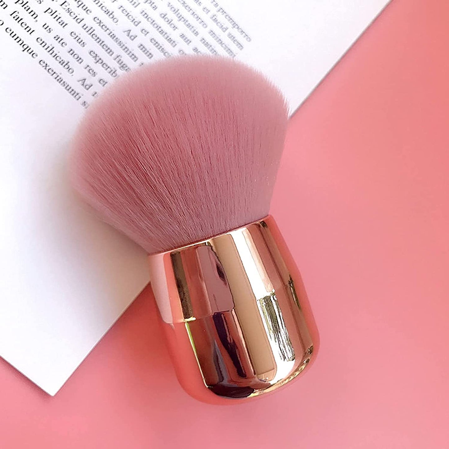 Tenmon Foundation Brush Kabuki Brush Blush Brushes New Concealer Brushes Cosmetic Tool for Valentines Day Gifts (Pink) Health & Beauty > Personal Care > Cosmetics > Cosmetic Tools > Makeup Tools Tenmon