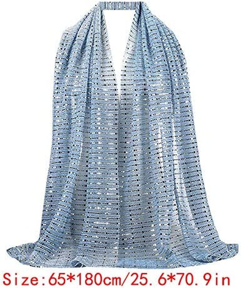Adela Women Lightweight Scarf Muslim Turban Hijab Cap Long Scarf Wrap Shawl Apparel & Accessories > Clothing Accessories > Scarves & Shawls Adela Boutique