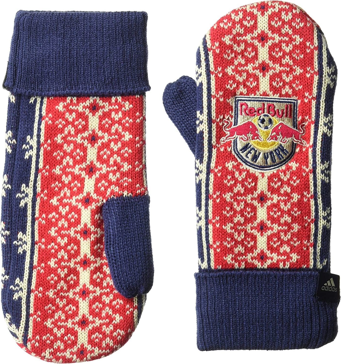 Adidas Fair Isle Mitten Apparel & Accessories > Clothing Accessories > Gloves & Mittens adidas Navy/Red One Size