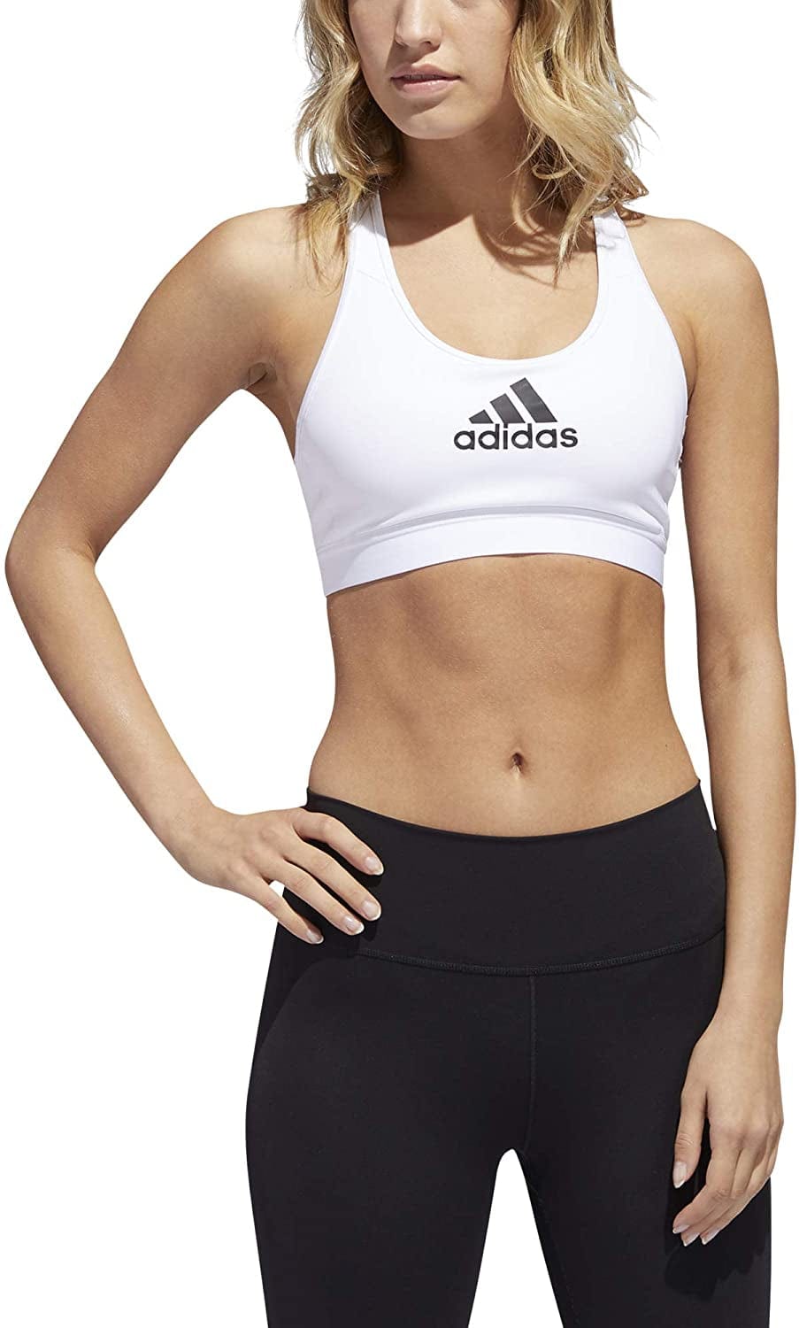 Adidas Women'S Don'T Rest Alphaskin Bra White / Medium