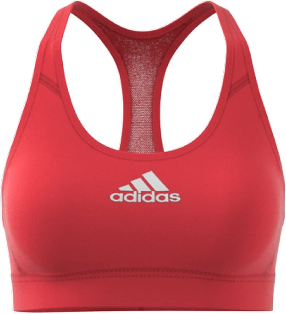 Adidas Women'S Don'T Rest Alphaskin Bra Red / Small