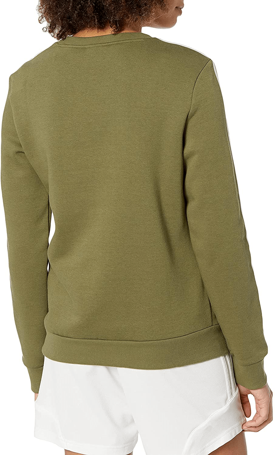 Adidas Women'S Essentials 3-Stripes Fleece Sweatshirt Apparel & Accessories > Clothing > Activewear Kylie Max