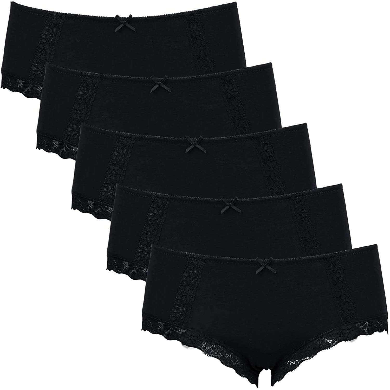 ADOVAKKER Womens Thong Cotton Sexy Lace Panties Underwear Pack Apparel & Accessories > Clothing > Underwear & Socks > Underwear ADOVAKKER