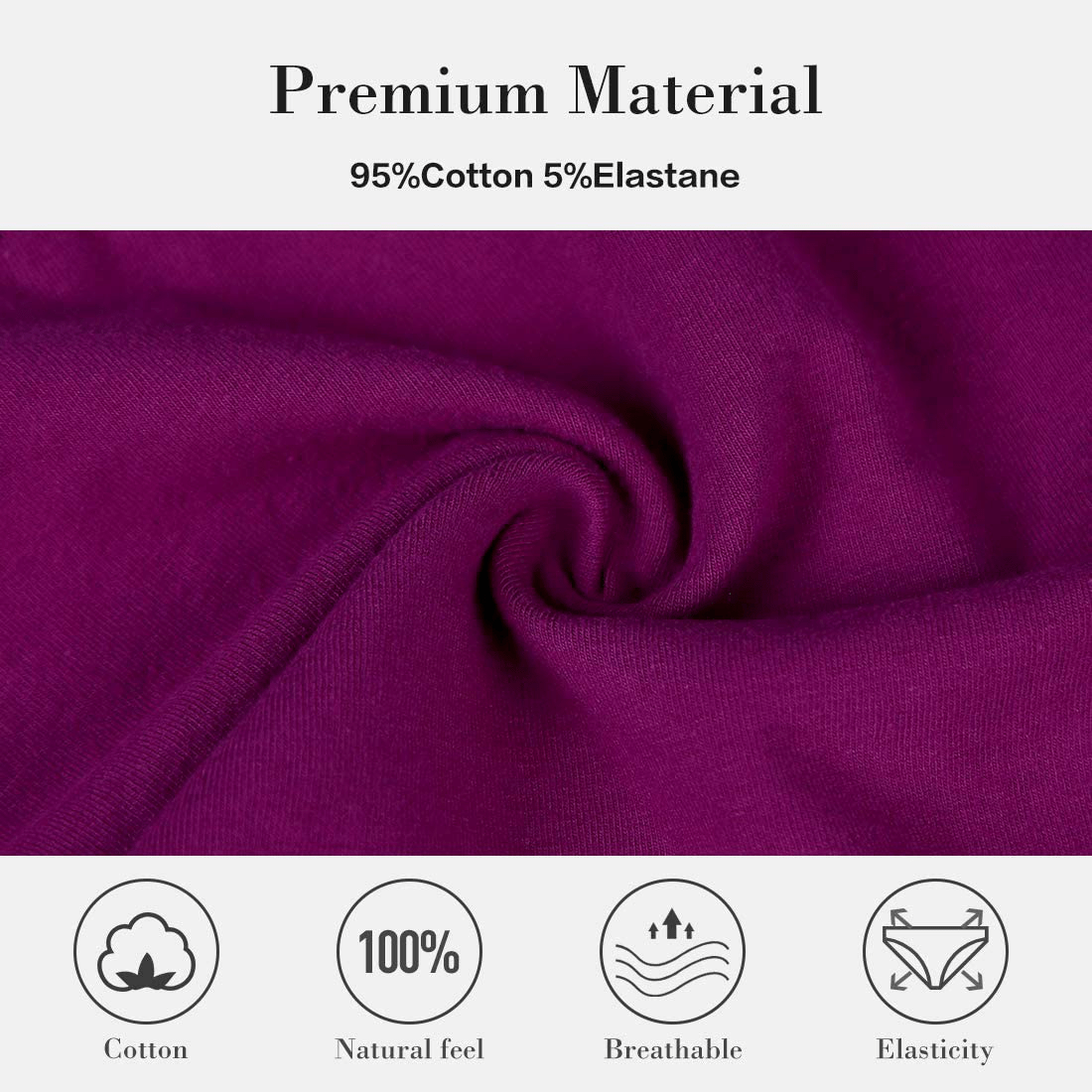 ADOVAKKER Womens Thong Cotton Sexy Lace Panties Underwear Pack Apparel & Accessories > Clothing > Underwear & Socks > Underwear ADOVAKKER