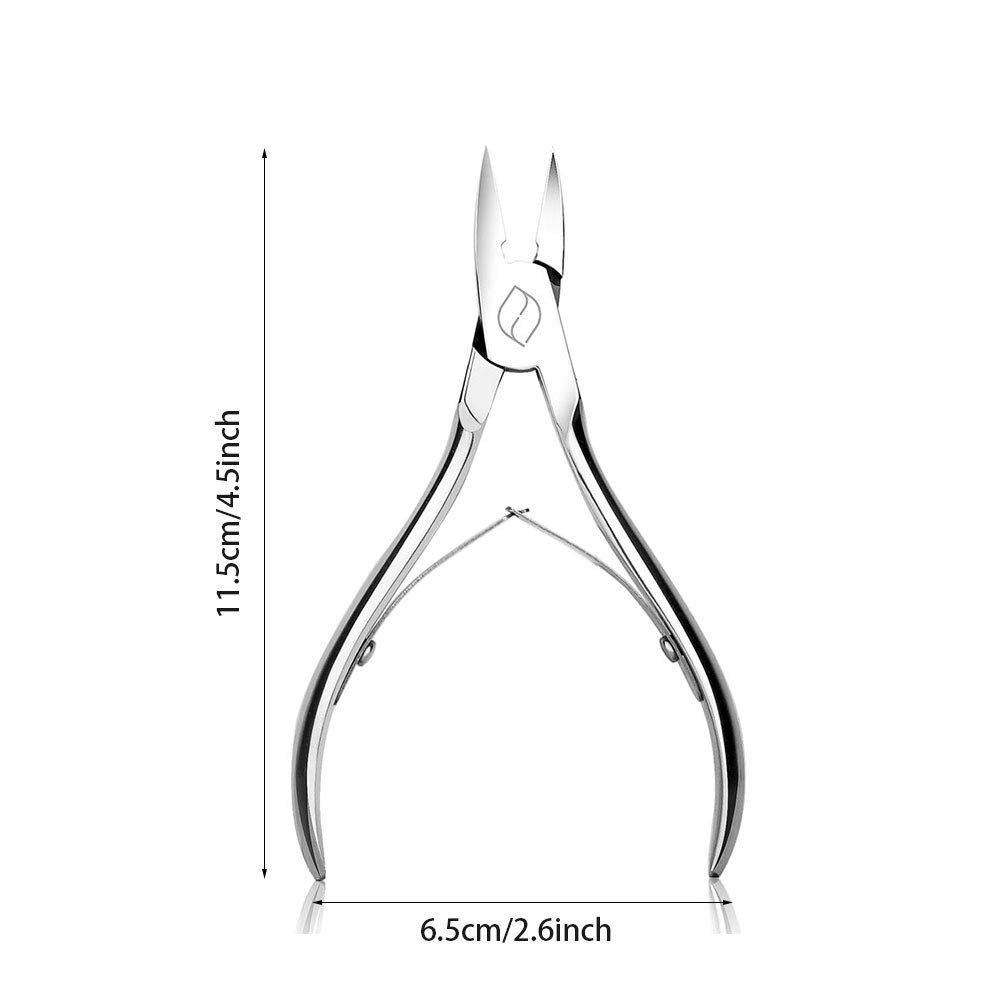 FERYES Toenail Clippers Straight Blade for Thick Toenails, Nail Clippers for Thick and Ingrown Nails - High Temperature Forging Stainless Steel Toe Nail Tools Health & Beauty > Personal Care > Cosmetics > Cosmetic Tools > Nail Tools FERYES