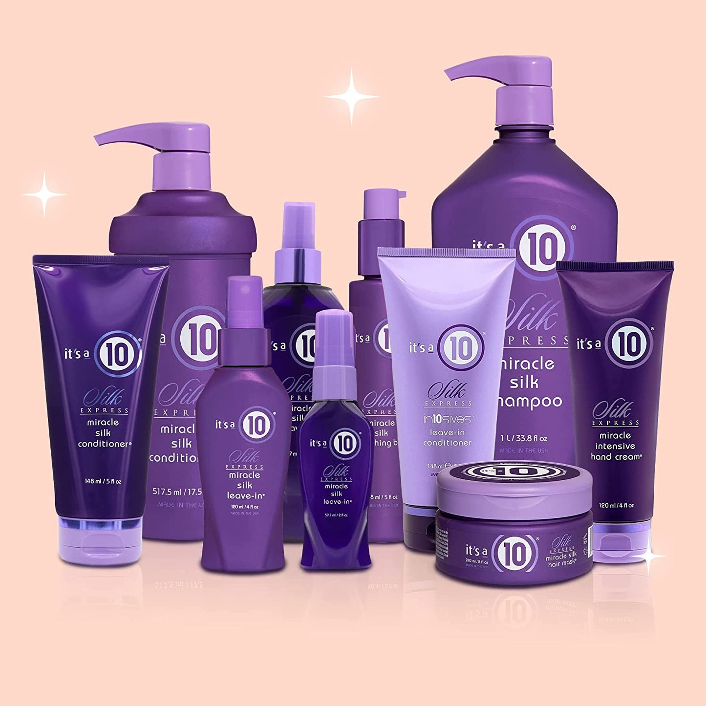 It'S a 10 Haircare Silk Express Miracle Silk Leave-In Product, 4 Fl. Oz. Health & Beauty > Personal Care > Hair Care It's a 10 Haircare