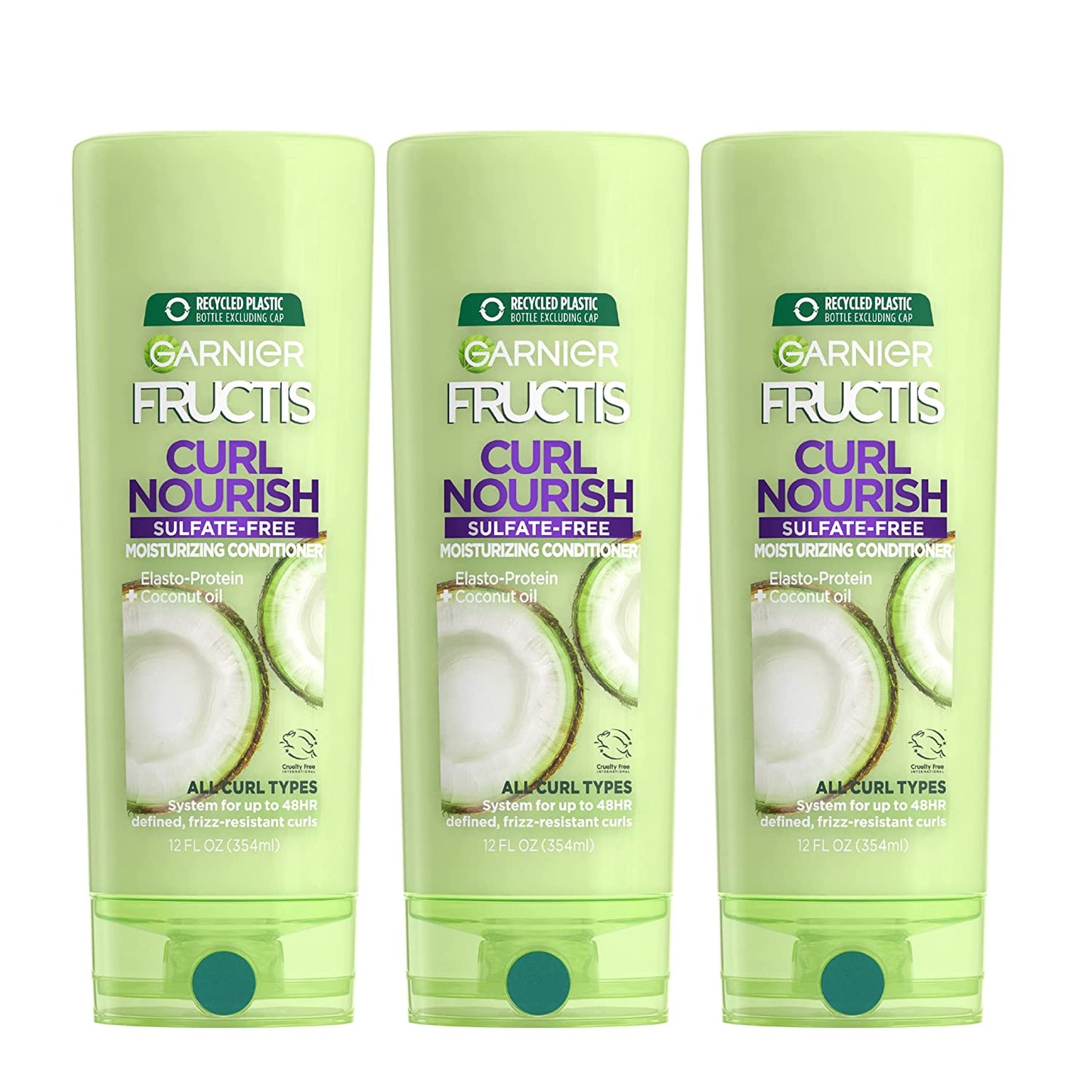 Garnier Hair Care Fructis Triple Nutrition Curl Nourish Conditioner, 12 Fluid Ounce (Packaging May Vary), 3 Count Health & Beauty > Personal Care > Hair Care Garnier Triple Nutrition Curl Nourish 3 Count (Pack of 1)