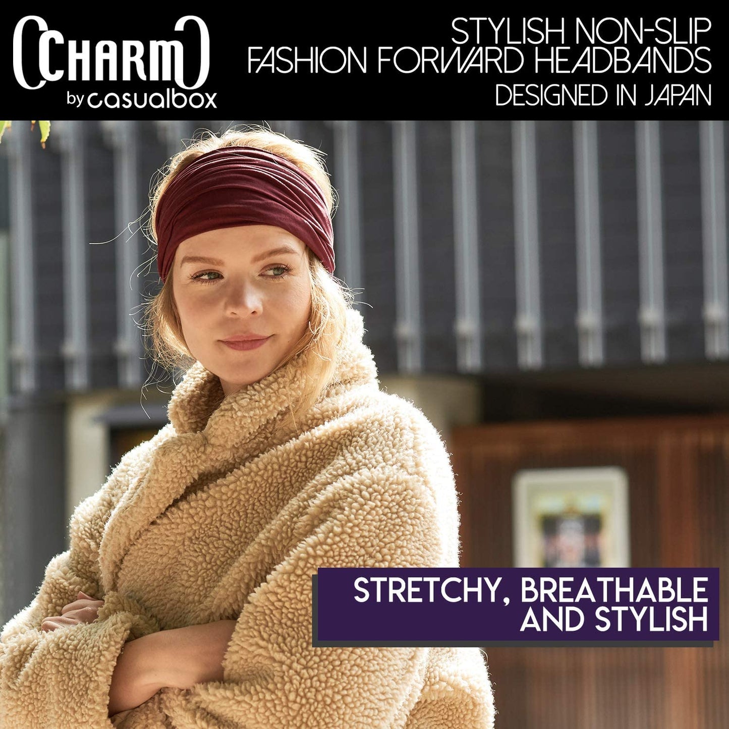 CCHARM Headband Bandana Japanese Style - Mens Head Wrap Womens Hair Band by Casualbox Apparel & Accessories > Clothing Accessories > Bandanas & Headties CCHARM