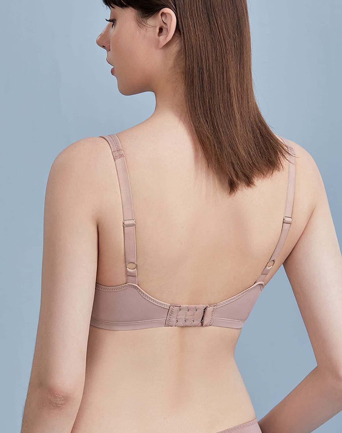 AILIVIN Underwire Women'S Minimizer Full Figure Bras Smooth Full Coverage Seamless Non Padded Cups Bra