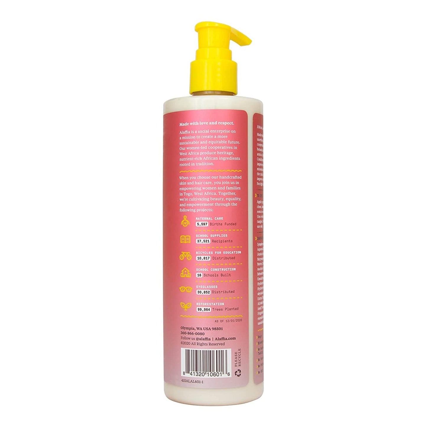 Alaffia Hair Care, Beautiful Curls, Leave in Conditioner for Tight Curls, Thick & Curly Hair Products, Shea Butter, Vitamin E & Coconut Oil, 12 Fl Oz Health & Beauty > Personal Care > Hair Care Alaffia