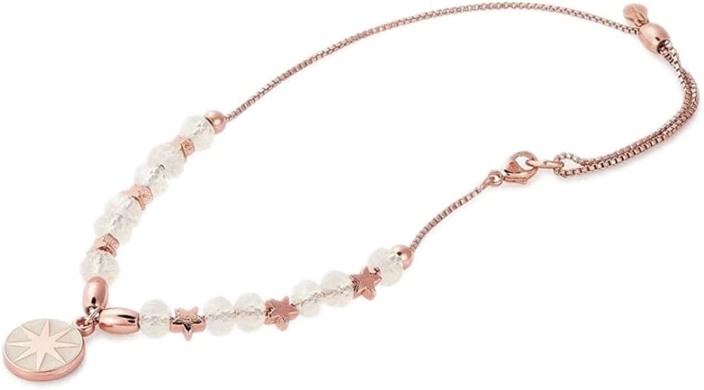 Alex and Ani Adjustable Anklet for Women, Star of Venus Charm, Shiny Rose Gold Finish, 11.5 In Apparel & Accessories > Jewelry > Anklets Alex and Ani