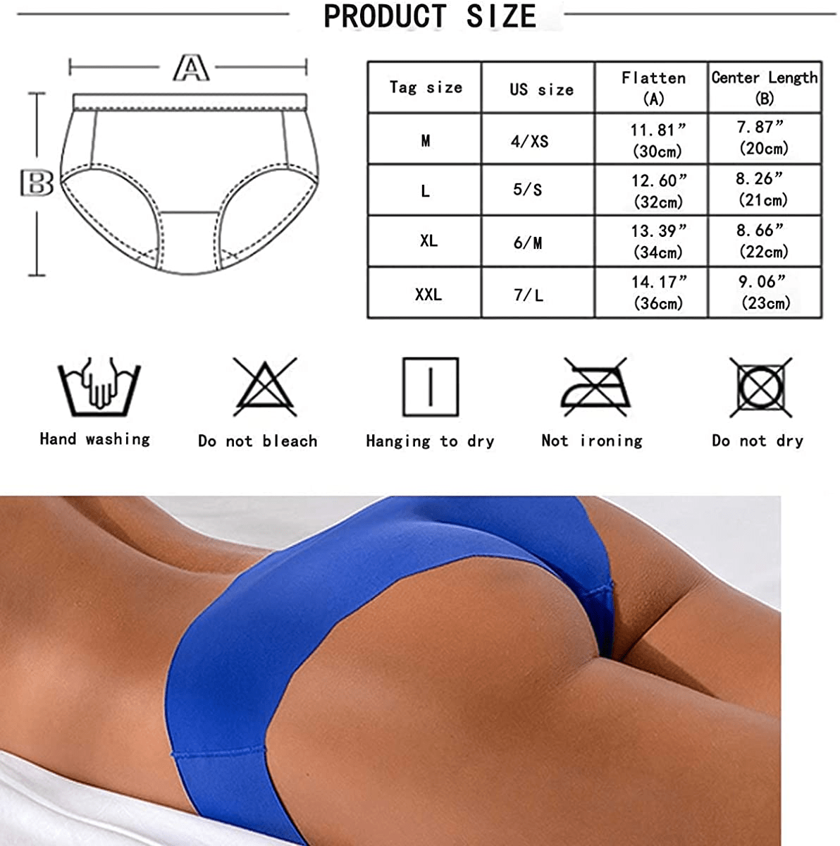 Alits Womens Seamless Bikini Underwear Laser Cut Hipster Panties Ice Silk Low-Rise Stretch Cheeky Briefs 6 Pack… Apparel & Accessories > Clothing > Underwear & Socks > Underwear Alits
