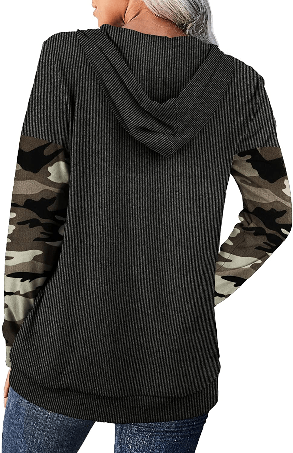 Aloodor Hoodies for Women Pullover Long Sleeve Sweatshirts with Pocket Apparel & Accessories > Clothing > Activewear Kylie Max