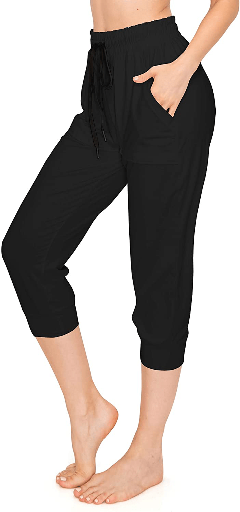 ALWAYS Women'S Casual Jogger Pants - Buttery Super Soft Stretch Comfy Athletic Sweatpants with Pockets Apparel & Accessories > Clothing > Activewear Kylie Max