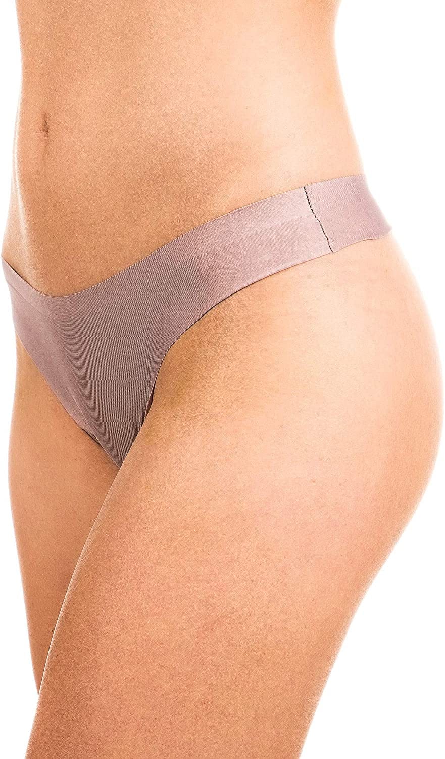 Alyce Intimates Pack of 12 Women'S Laser Cut Thong