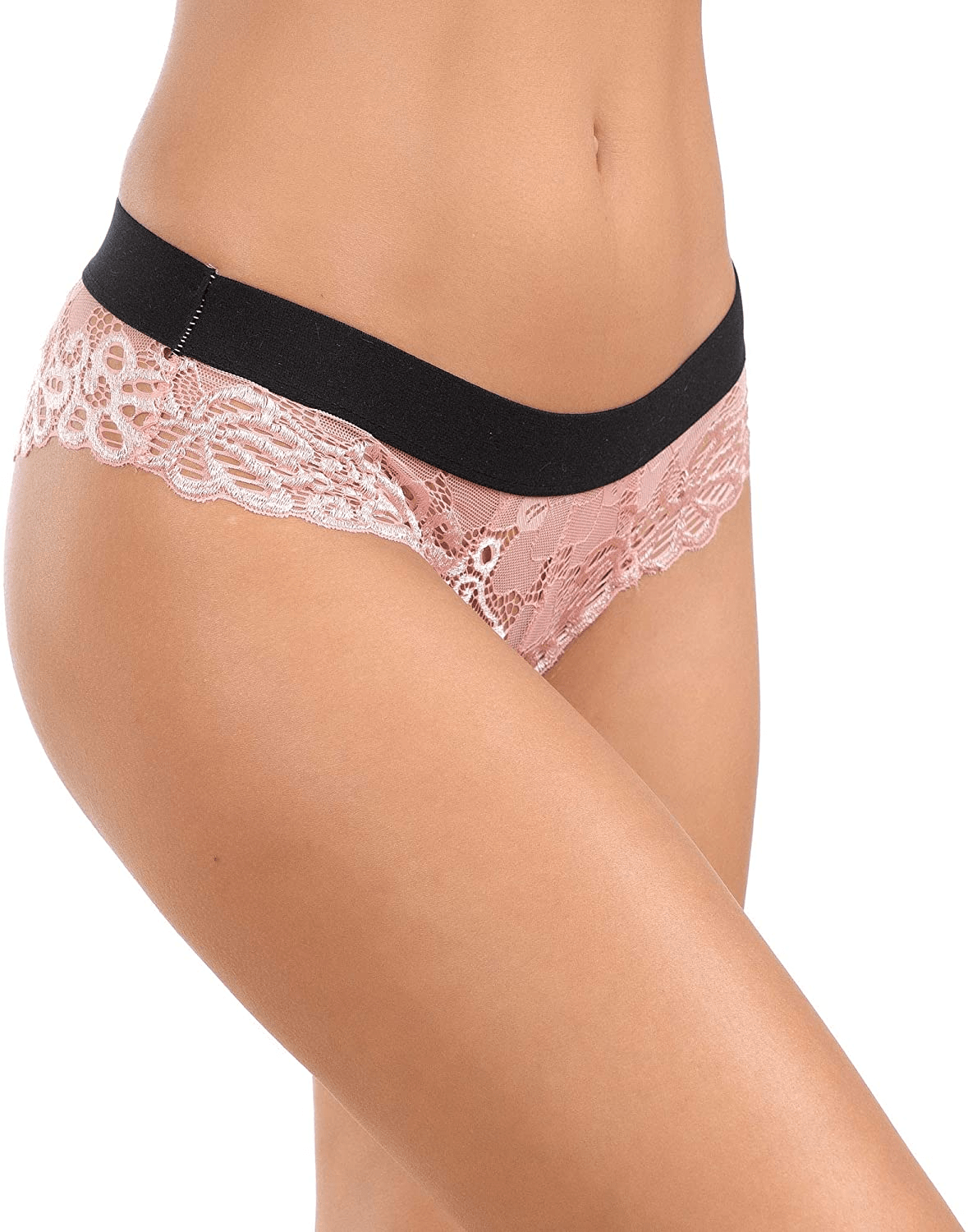 Alyce Intimates Pack of 6 Women’S Lace Bikini Apparel & Accessories > Clothing > Underwear & Socks > Underwear Alyce Ives Intimates