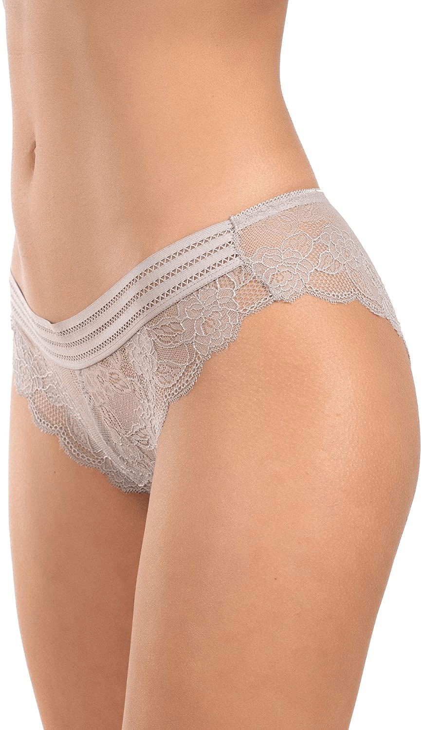 Alyce Intimates Pack of 6 Women’S Lace Bikini Apparel & Accessories > Clothing > Underwear & Socks > Underwear Alyce Ives Intimates