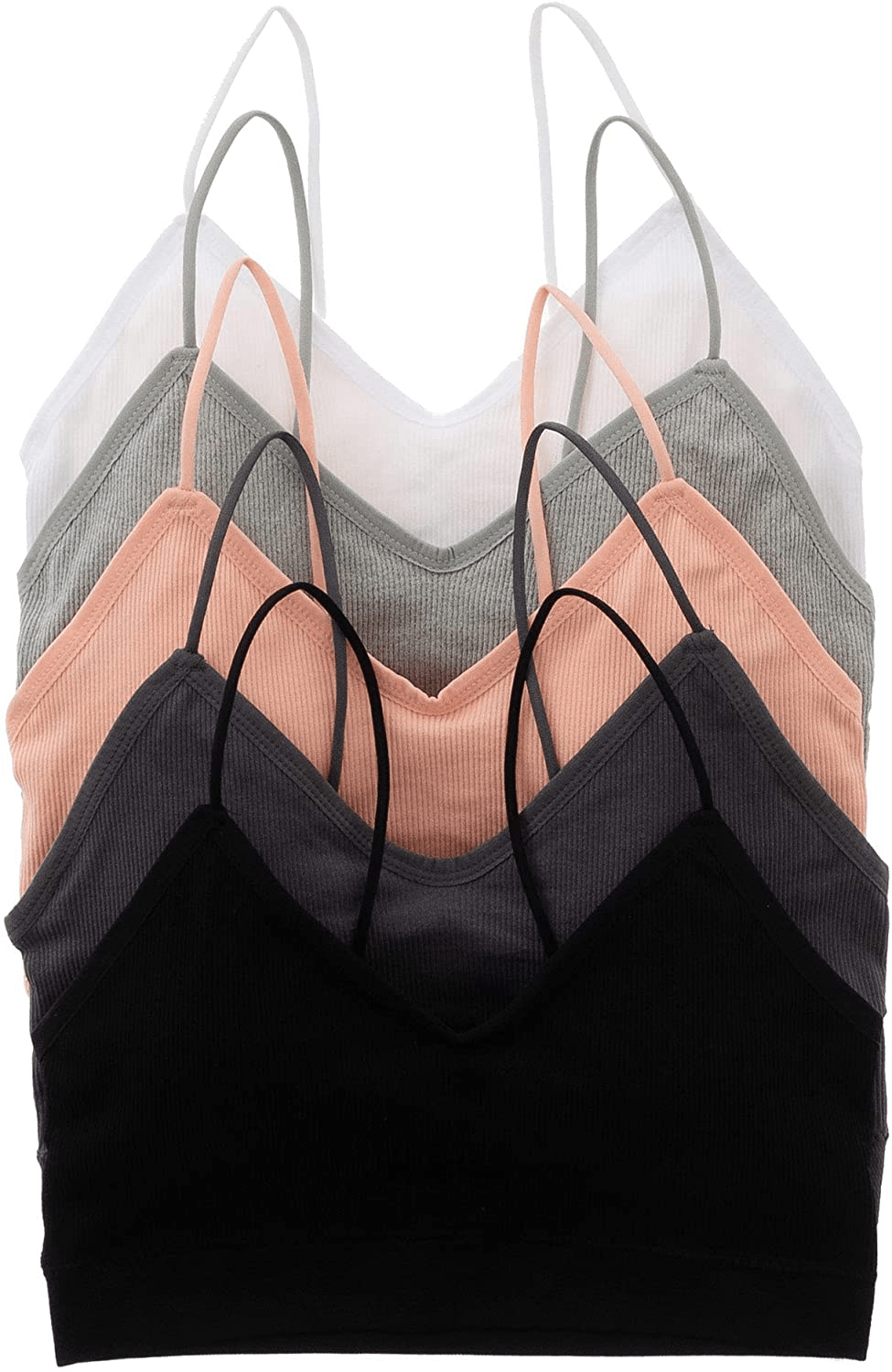 Alyce Intimates Seamless Womens Bra, Pack of 5 Apparel & Accessories > Clothing > Underwear & Socks > Bras Kylie Max