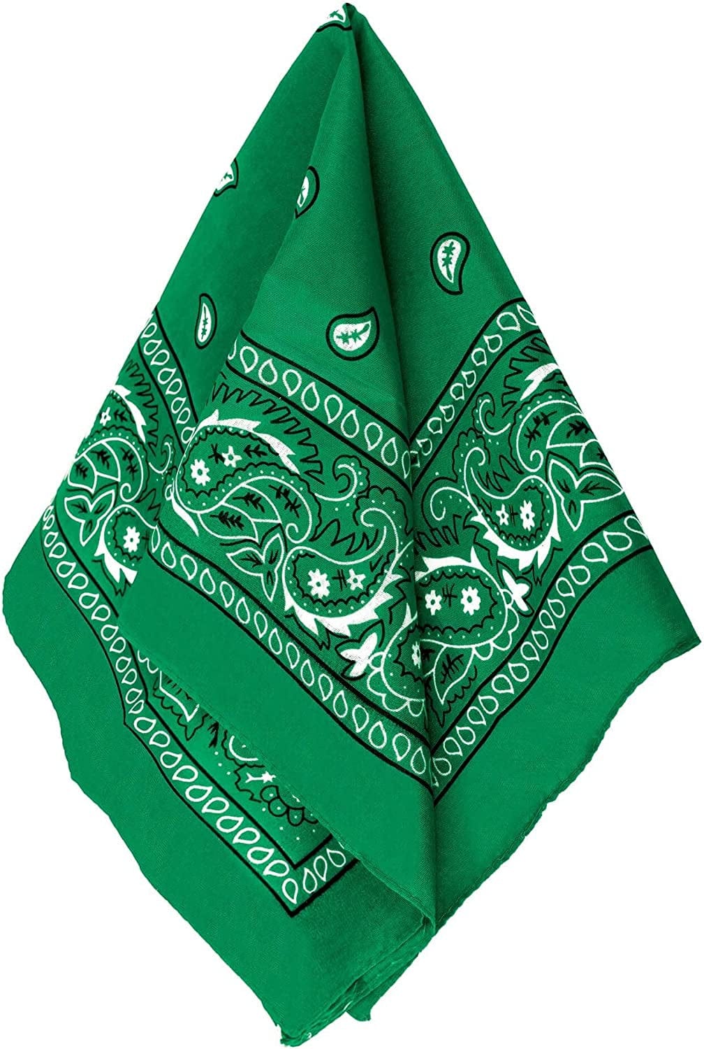 Amscan Women'S Paisley Bandana Apparel & Accessories > Clothing Accessories > Bandanas & Headties amscan Green 20" x 20"