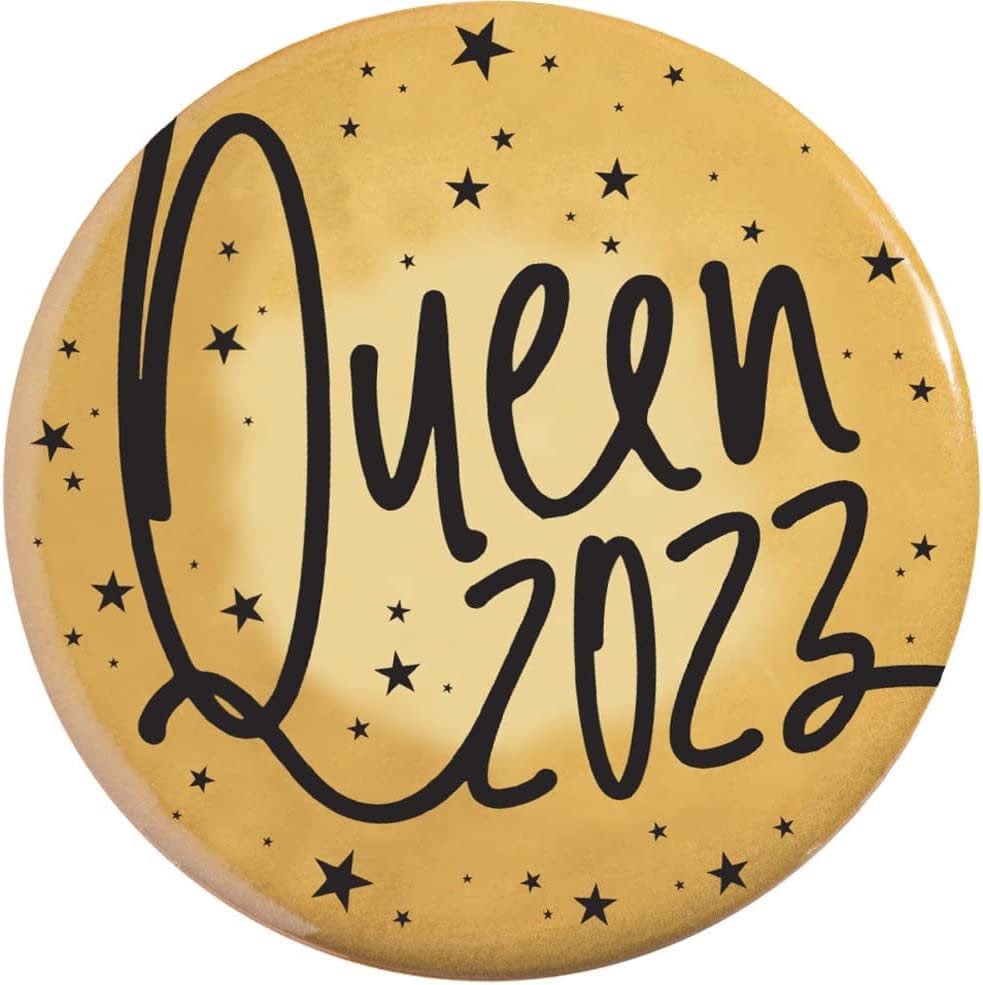 Anderson'S Black Prom Sash Set, King and Queen Sashes, Gold Buttons Apparel & Accessories > Clothing Accessories > Sashes Anderson's