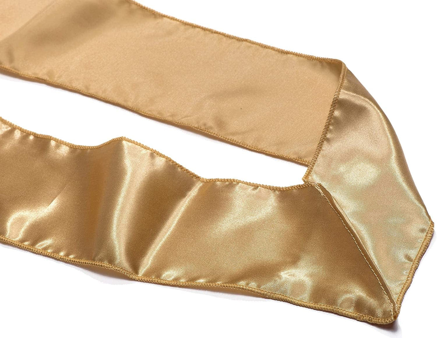 Anderson'S Gold Prom Royalty Sash Set, 2 Sashes and 2 Gold Royalty Pins Apparel & Accessories > Clothing Accessories > Sashes Anderson's