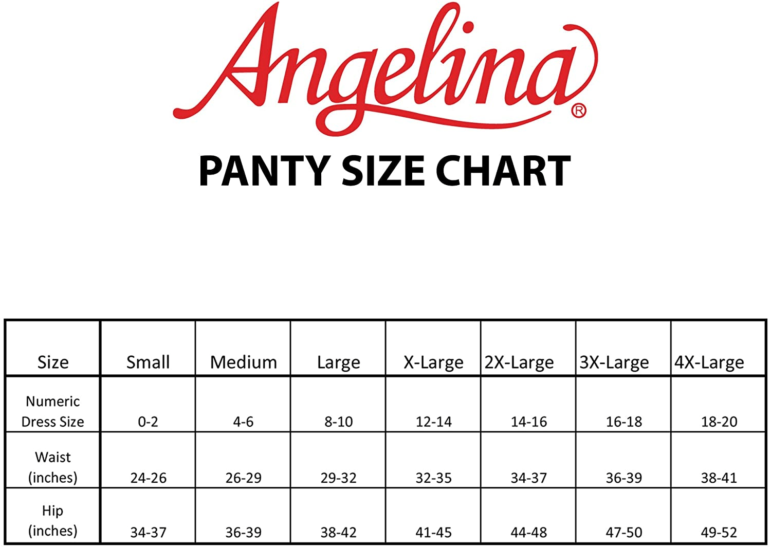 Angelina Women'S Assorted Printed Cotton Hiphuggers Hipster Panties (6-Pack) Apparel & Accessories > Clothing > Underwear & Socks > Underwear Angelina