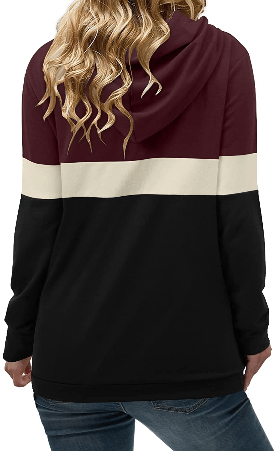 Angerella Hoodies for Women Camo Leopard Print Tops Pullover Hooded Sweatshirt Drawstring with Pocket Apparel & Accessories > Clothing > Activewear Kylie Max