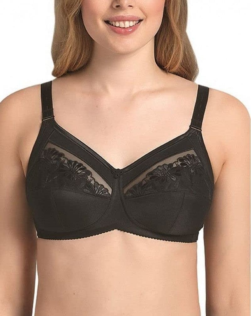 Anita Safina Soft Cup Mastectomy Bra in Crystal Comfort 5449 Black / 38C