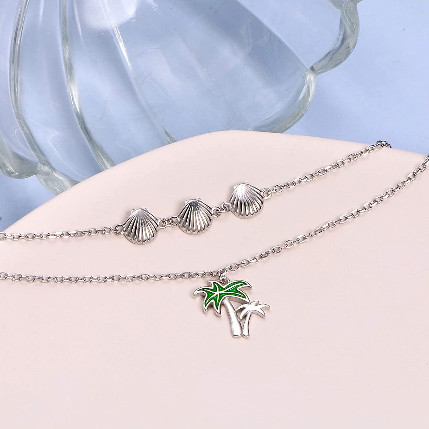 Anklets for Women S925 Sterling Silver Adjustable Beach Foot Ankle Bracelet Jewelry Gifts Apparel & Accessories > Jewelry > Anklets Silvermoon jewelry