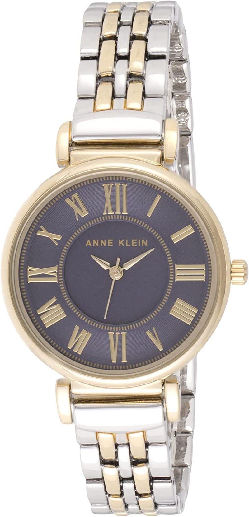 Anne Klein Women'S Bracelet Watch Two Tone/Navy Blue