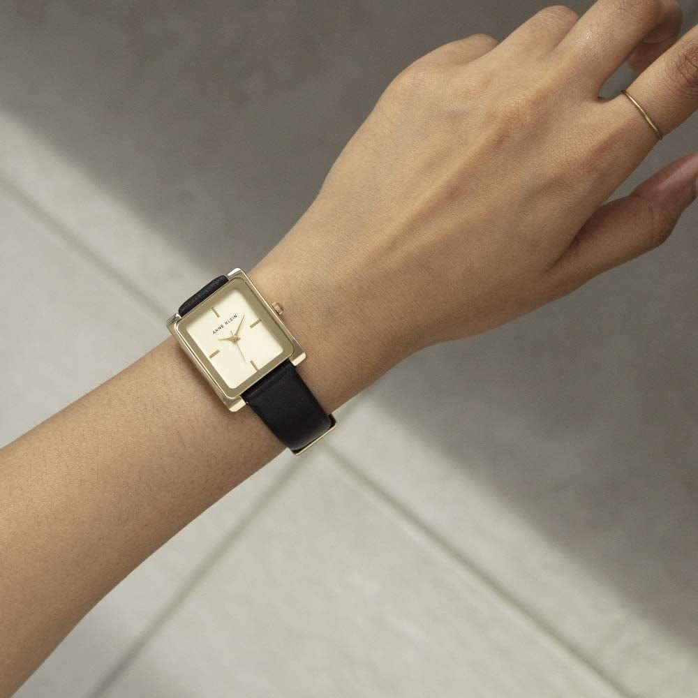 Anne Klein Women'S Leather Strap Watch