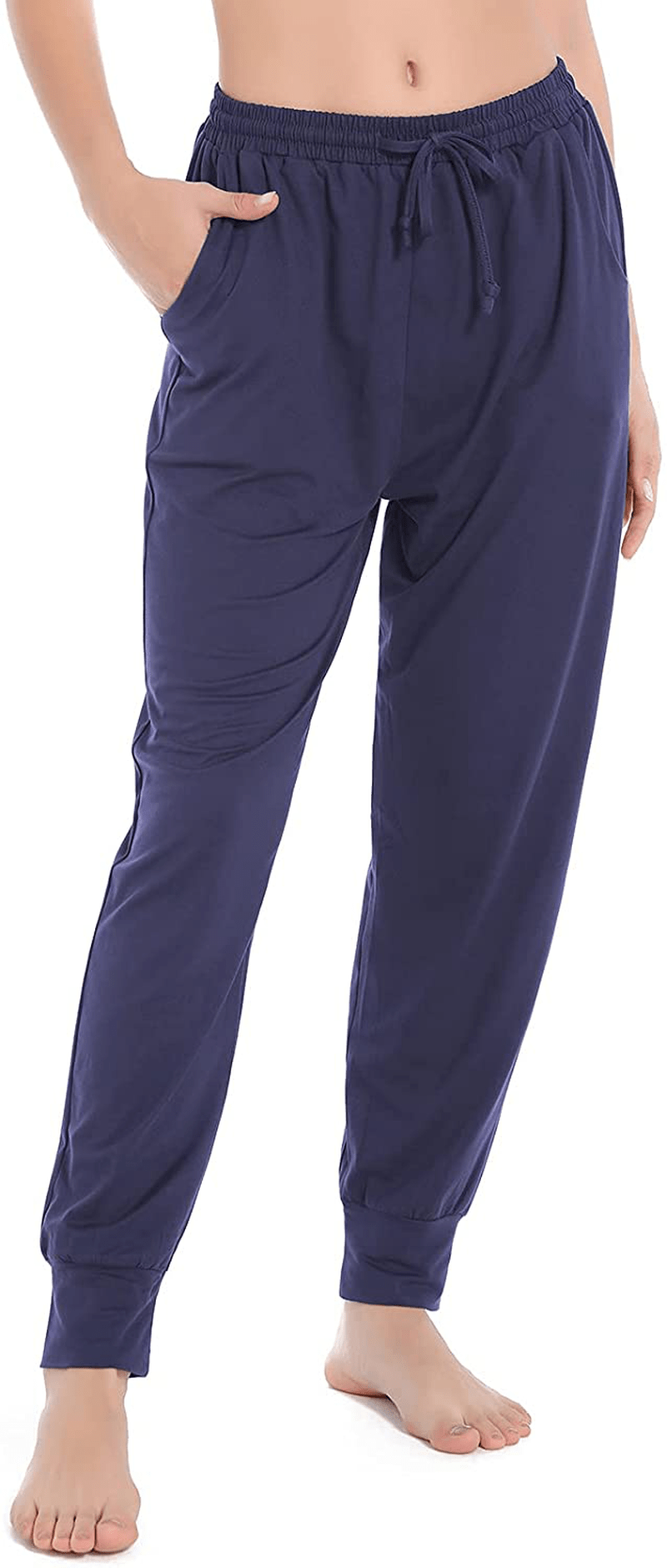 Annenmy Womens Yoga Sweatpants for Women High Waist Workout Joggers Pants Casual Drawstring Comfy Lounge Pants with Pockets Apparel & Accessories > Clothing > Activewear Kylie Max