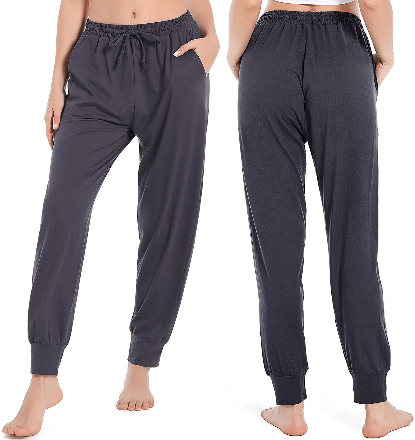 Annenmy Womens Yoga Sweatpants for Women High Waist Workout Joggers Pants Casual Drawstring Comfy Lounge Pants with Pockets Apparel & Accessories > Clothing > Activewear Kylie Max