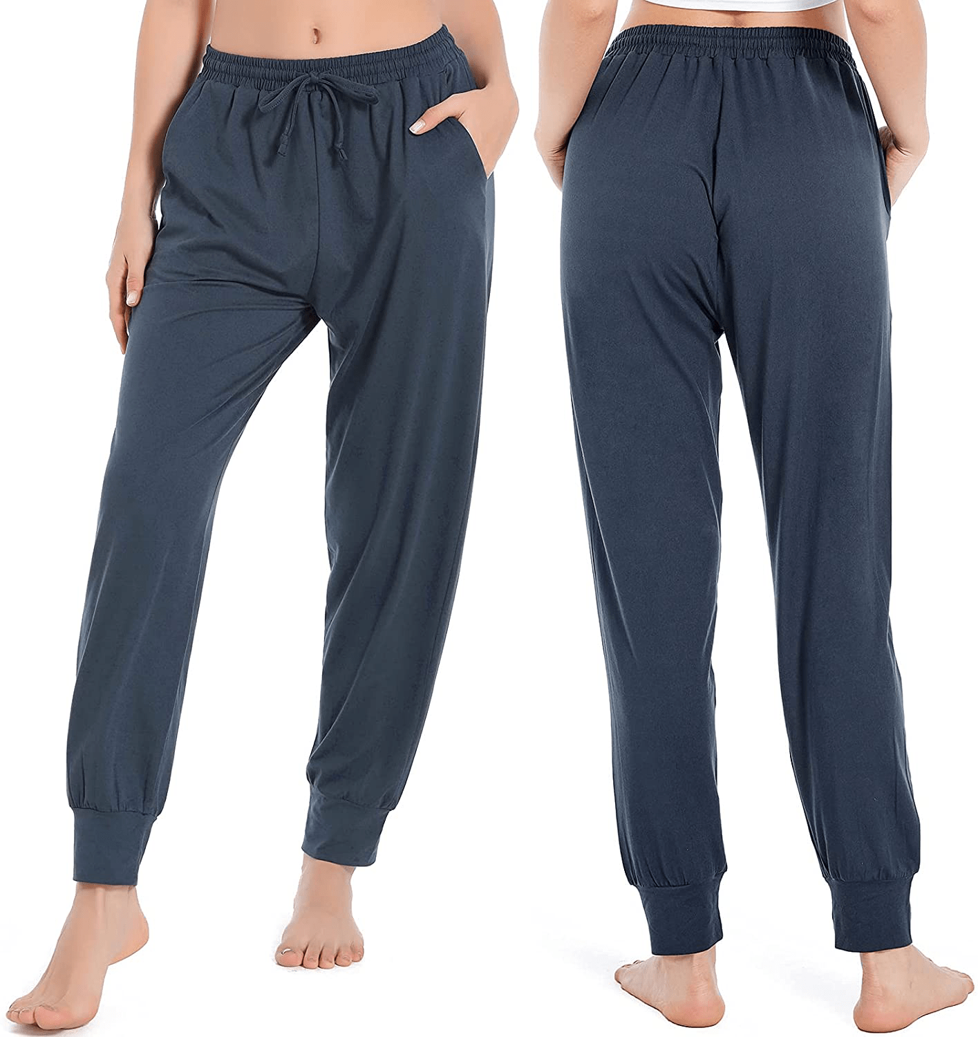 Annenmy Womens Yoga Sweatpants for Women High Waist Workout Joggers Pants Casual Drawstring Comfy Lounge Pants with Pockets Apparel & Accessories > Clothing > Activewear Kylie Max