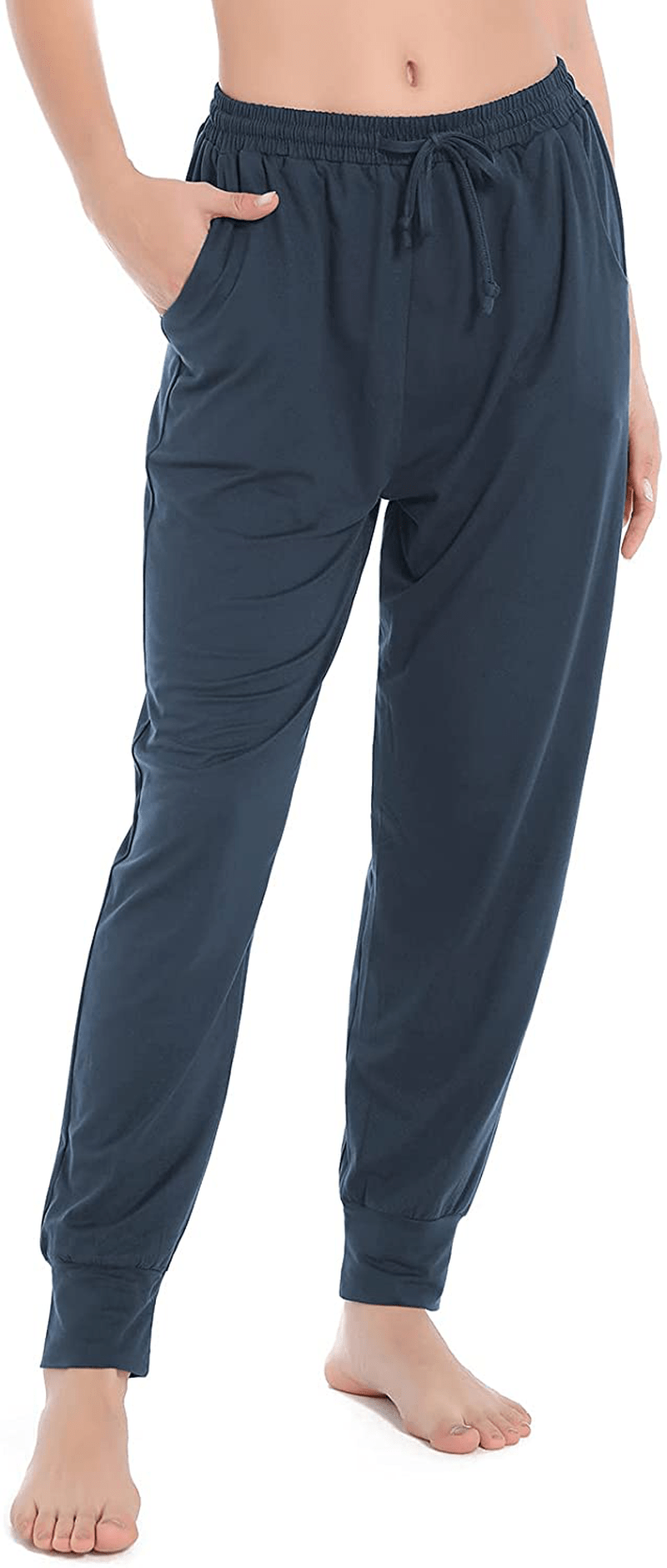 Annenmy Womens Yoga Sweatpants for Women High Waist Workout Joggers Pants Casual Drawstring Comfy Lounge Pants with Pockets Apparel & Accessories > Clothing > Activewear Kylie Max