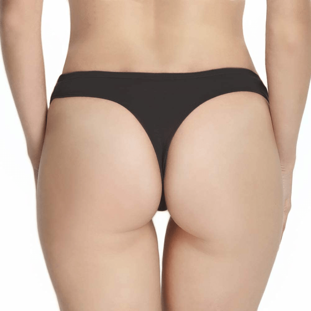 ANZERMIX Women's Breathable Cotton Thong Panties Pack of 6 Apparel & Accessories > Clothing > Underwear & Socks > Underwear ANZERMIX