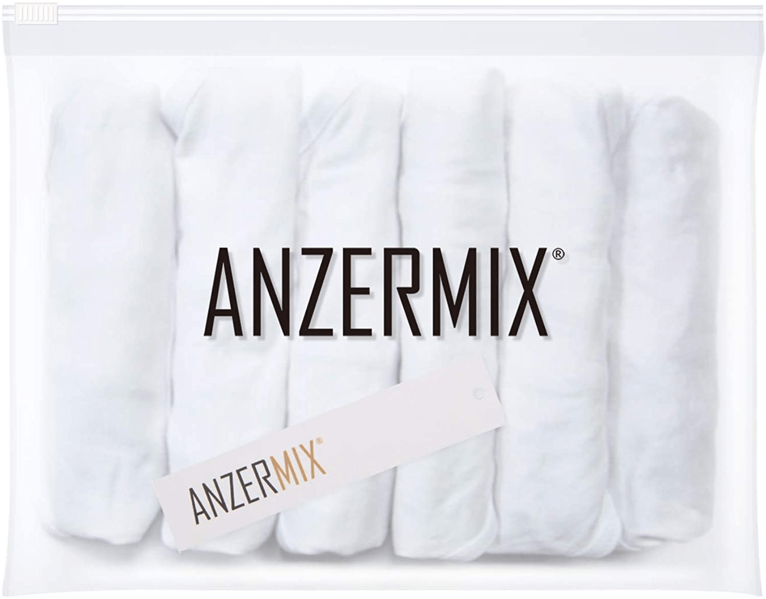ANZERMIX Women'S Breathable Cotton Thong Panties Pack of 6 Apparel & Accessories > Clothing > Underwear & Socks > Underwear ANZERMIX