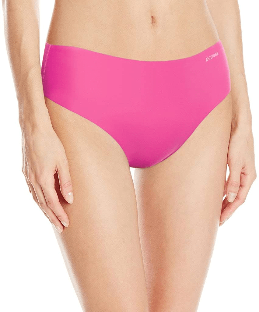 Anzermix Womens Seamless Laser Cut Brief Panties Pack of 6 Apparel & Accessories > Clothing > Underwear & Socks > Underwear ANZERMIX