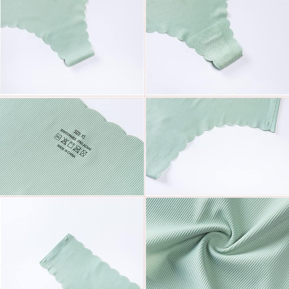 Aogda Thongs for Women Seamless Underwear Low Rise Panties Thong