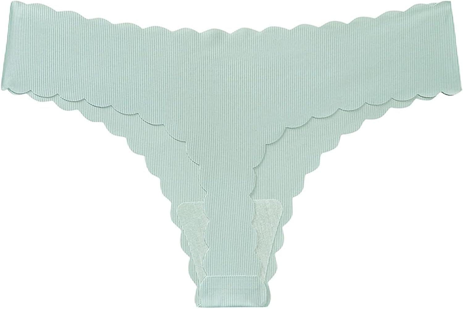 Aogda Thongs for Women Seamless Underwear Low Rise Panties Thong