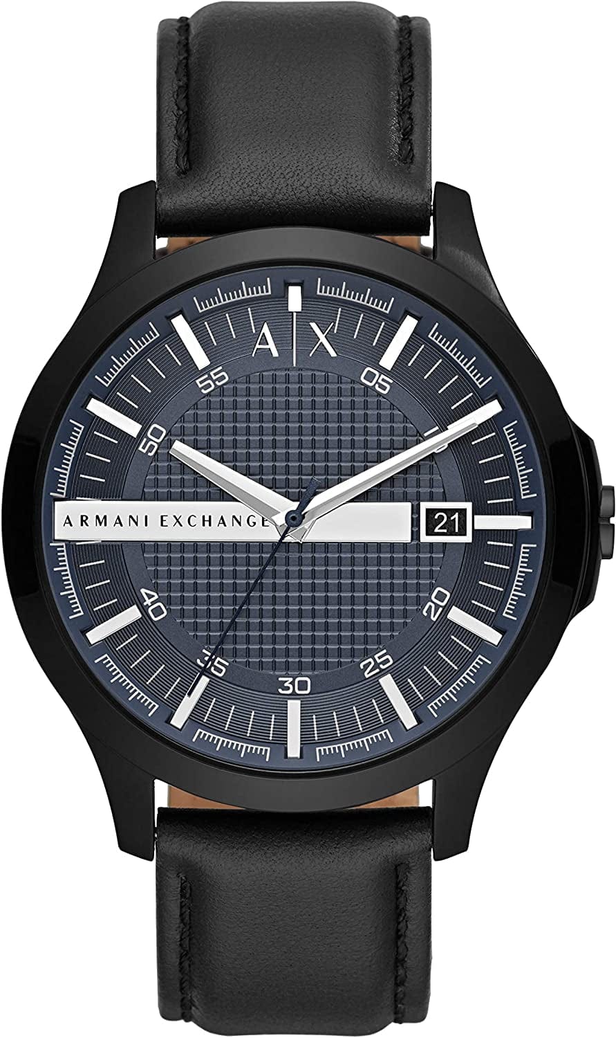 Armani Exchange AX Men'S Stainless Steel Quartz Dress Watch Blue/Black