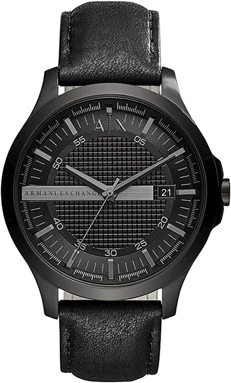 Armani Exchange AX Men'S Stainless Steel Quartz Dress Watch Black