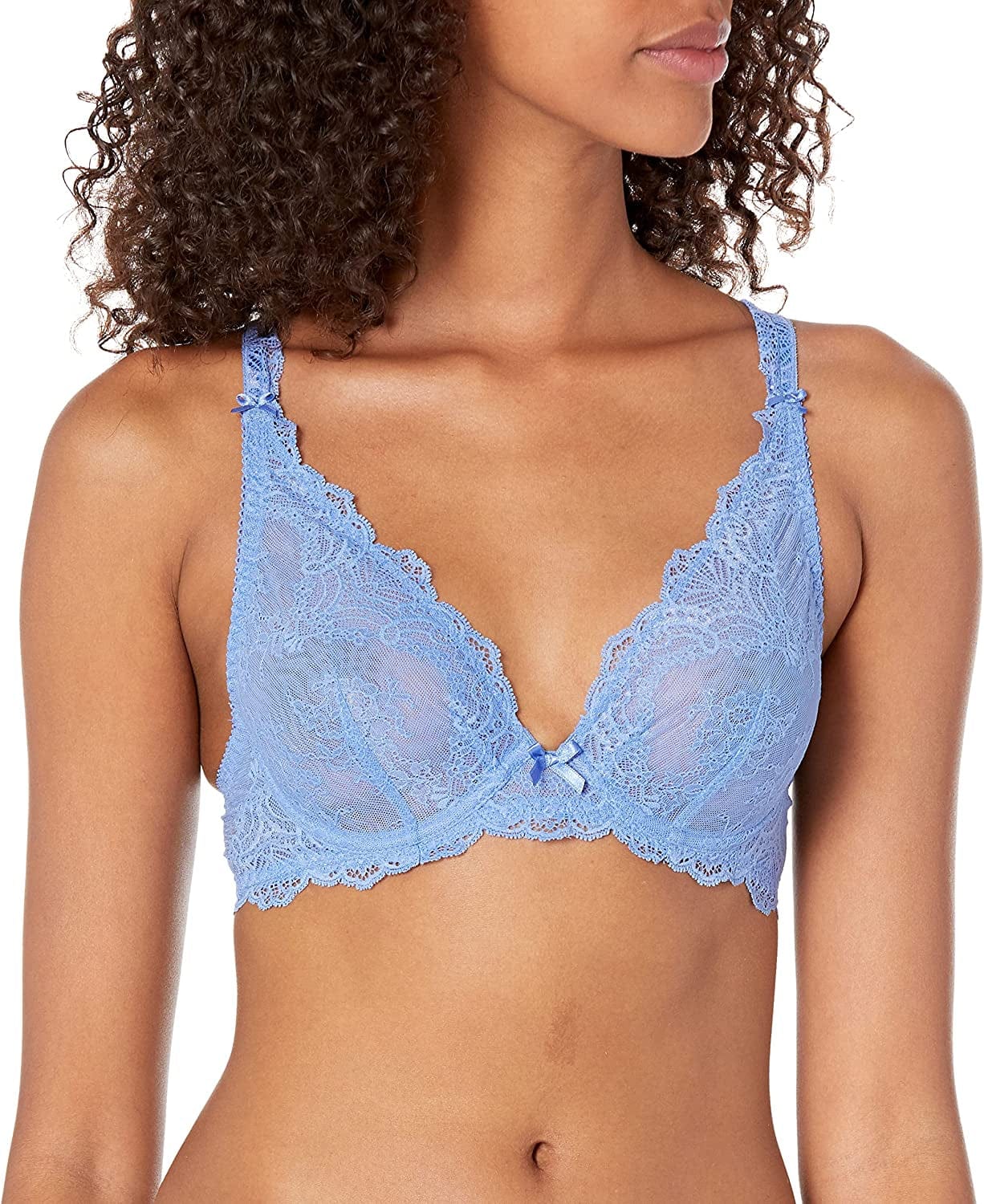 Aubade Women'S Danse Des Sens Plunging Triangle Bra White / 38D