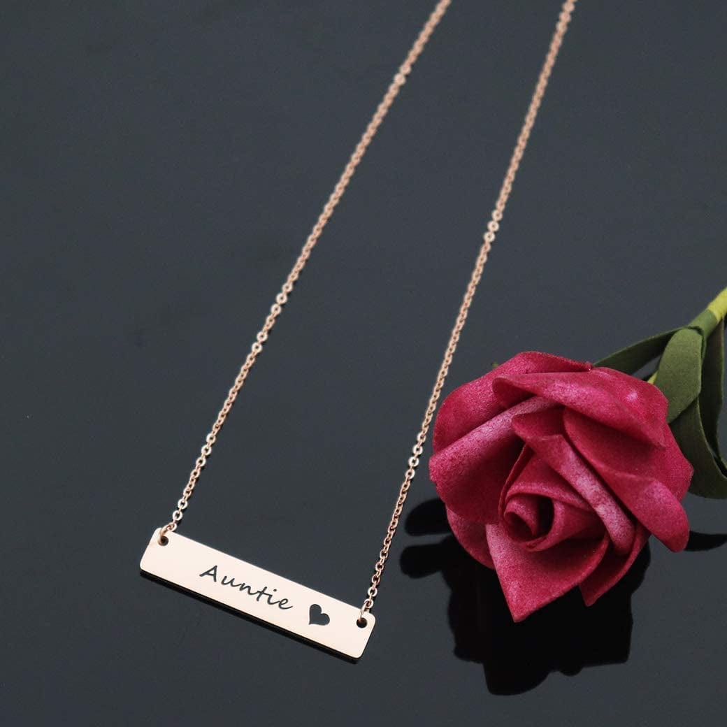 Aunt and Niece Gifts the Love between Aunt and Niece Is Forever Necklace Set Aunt Gift from Niece Aunt Jewelry