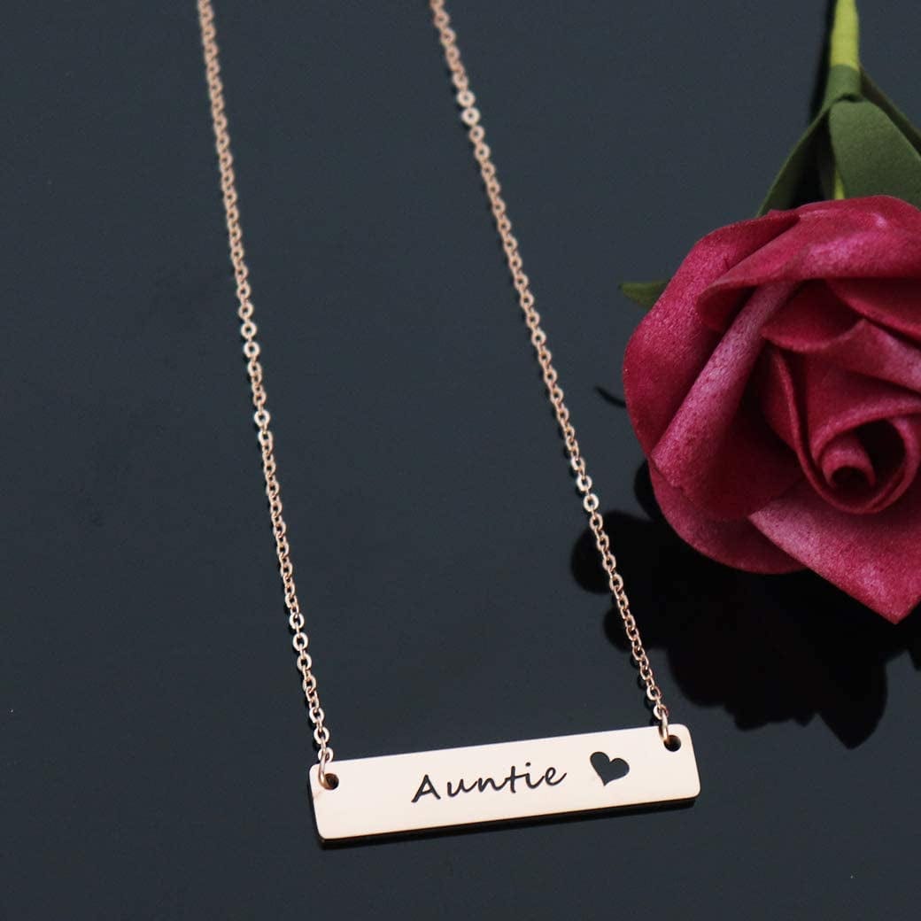 Aunt and Niece Gifts the Love between Aunt and Niece Is Forever Necklace Set Aunt Gift from Niece Aunt Jewelry