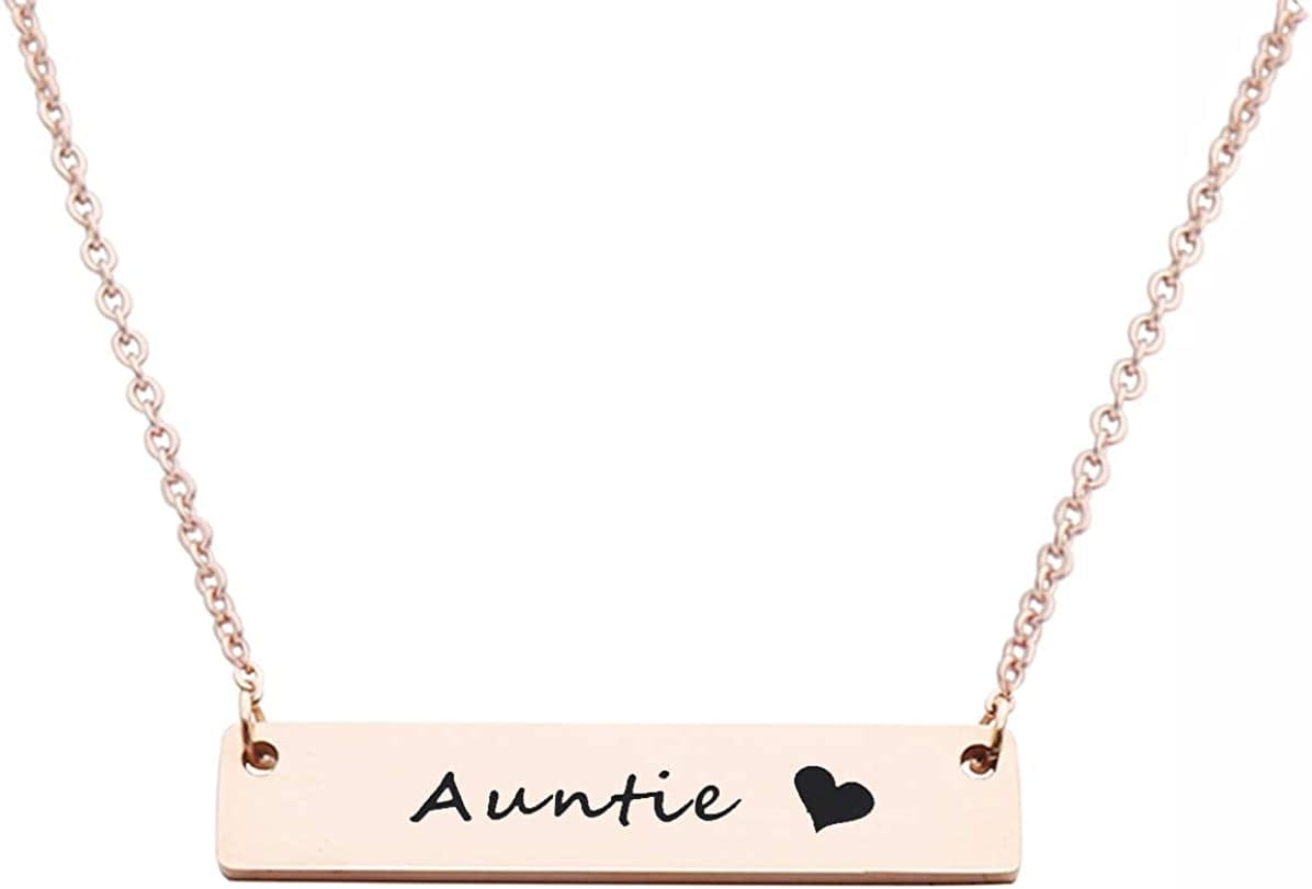 Aunt and Niece Gifts the Love between Aunt and Niece Is Forever Necklace Set Aunt Gift from Niece Aunt Jewelry Aunt Necklace RG