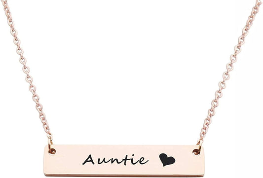 Aunt and Niece Gifts the Love between Aunt and Niece Is Forever Necklace Set Aunt Gift from Niece Aunt Jewelry Aunt Necklace RG