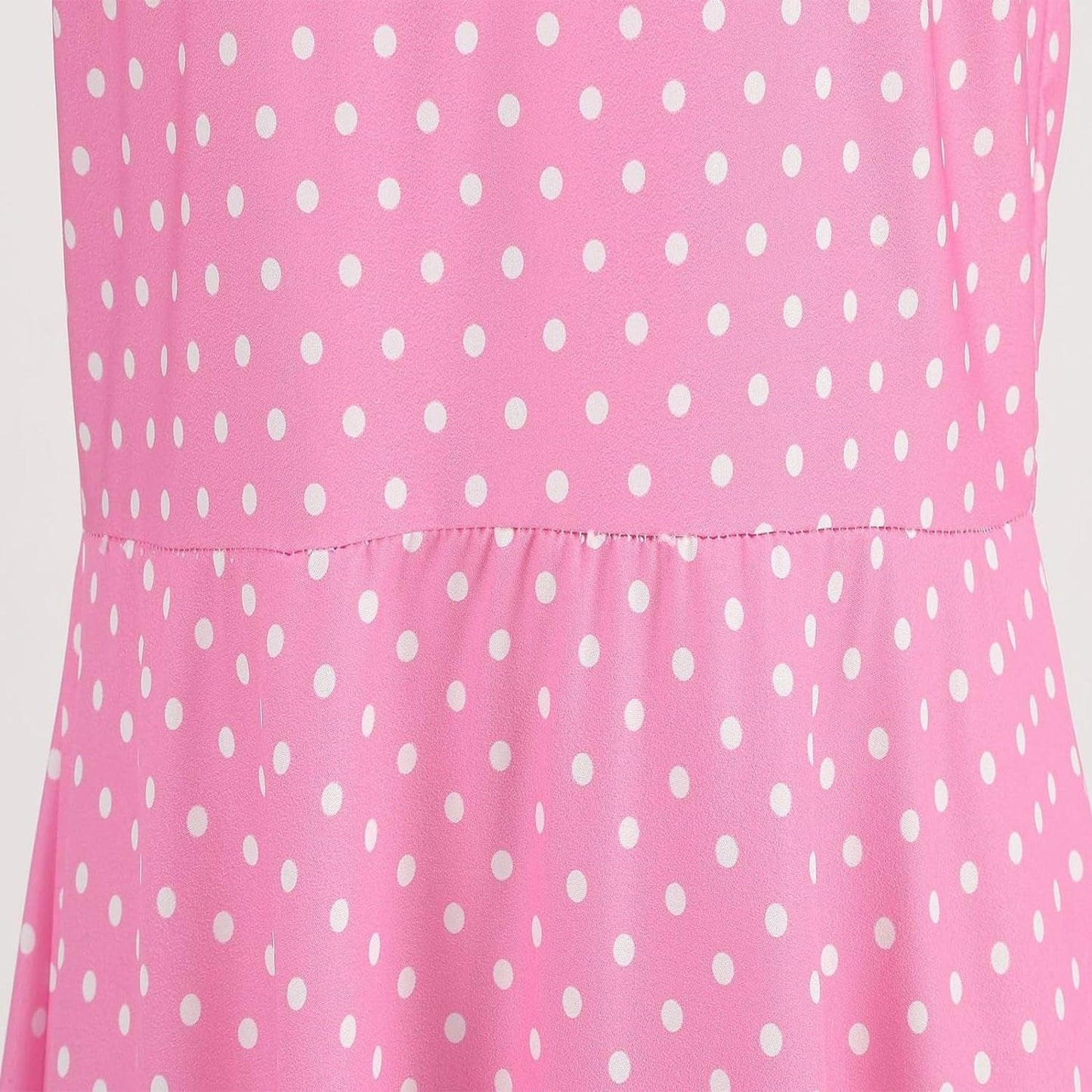 AWIBMK Women Vintage 1950S 50S Plaid Polka Dot Swing Dresses Spaghetti Straps Rockabilly Tea Dress