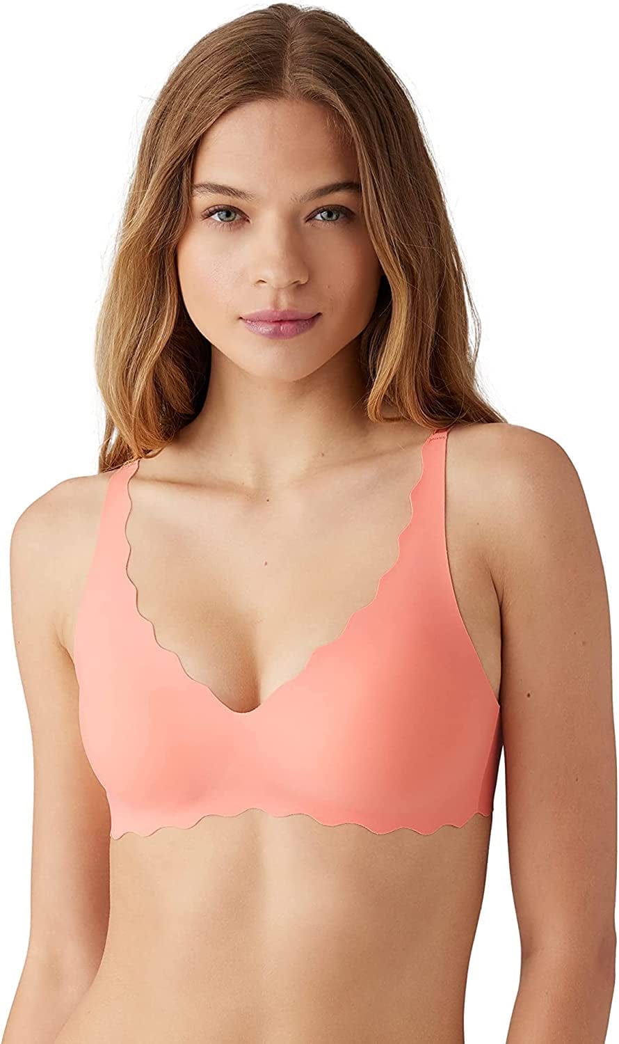 B.Tempt'D Women'S B.Wow'D Wire Free Bra Peach Amber / Large